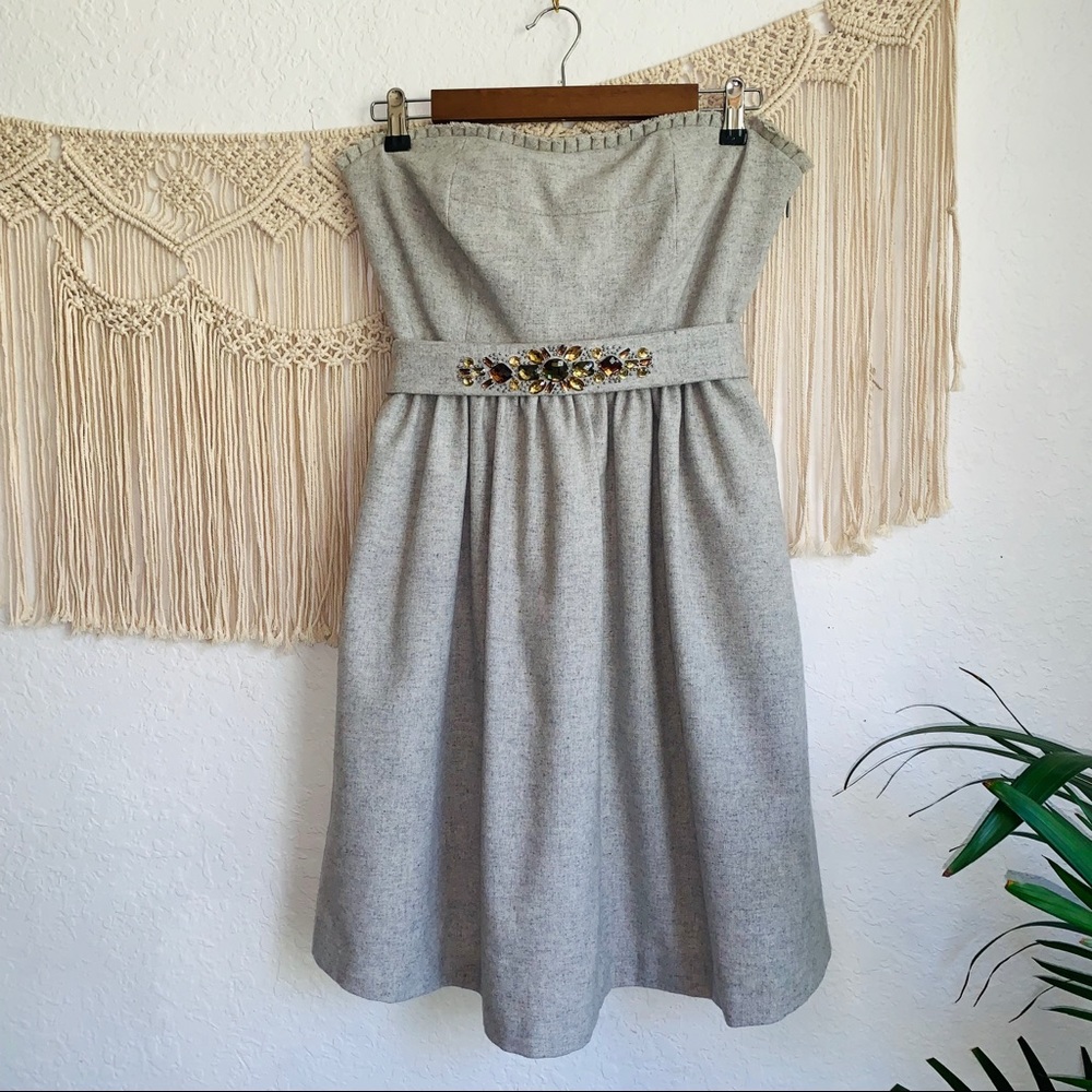 COPY - Banana Republic Wool Embellished Dress Siz…